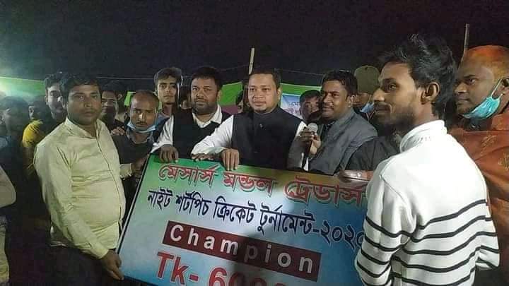 ক্ষেতলাল মুন্দাইলে নাইট শর্টপিচ ক্রিকেট টুর্নামেন্টের ফাইনাল খেলা অনুষ্ঠিত